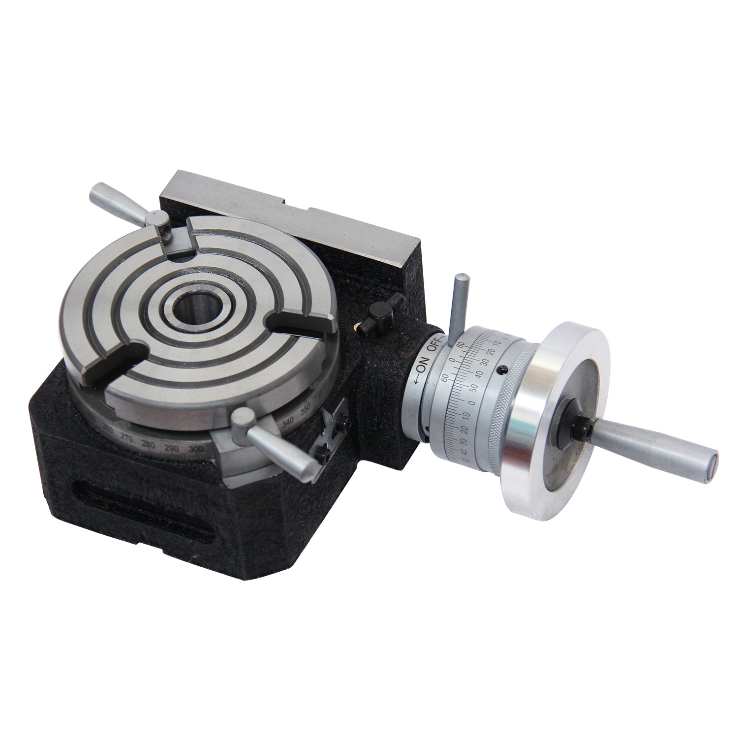 HV-4 Horizontal & Vertical Rotary Table 110mm, Cast Iron Rotary