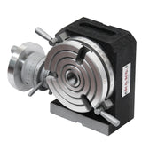 Precision Machining: 360° rotary table with 0.314" T-slot width for accurate and smooth cuts.