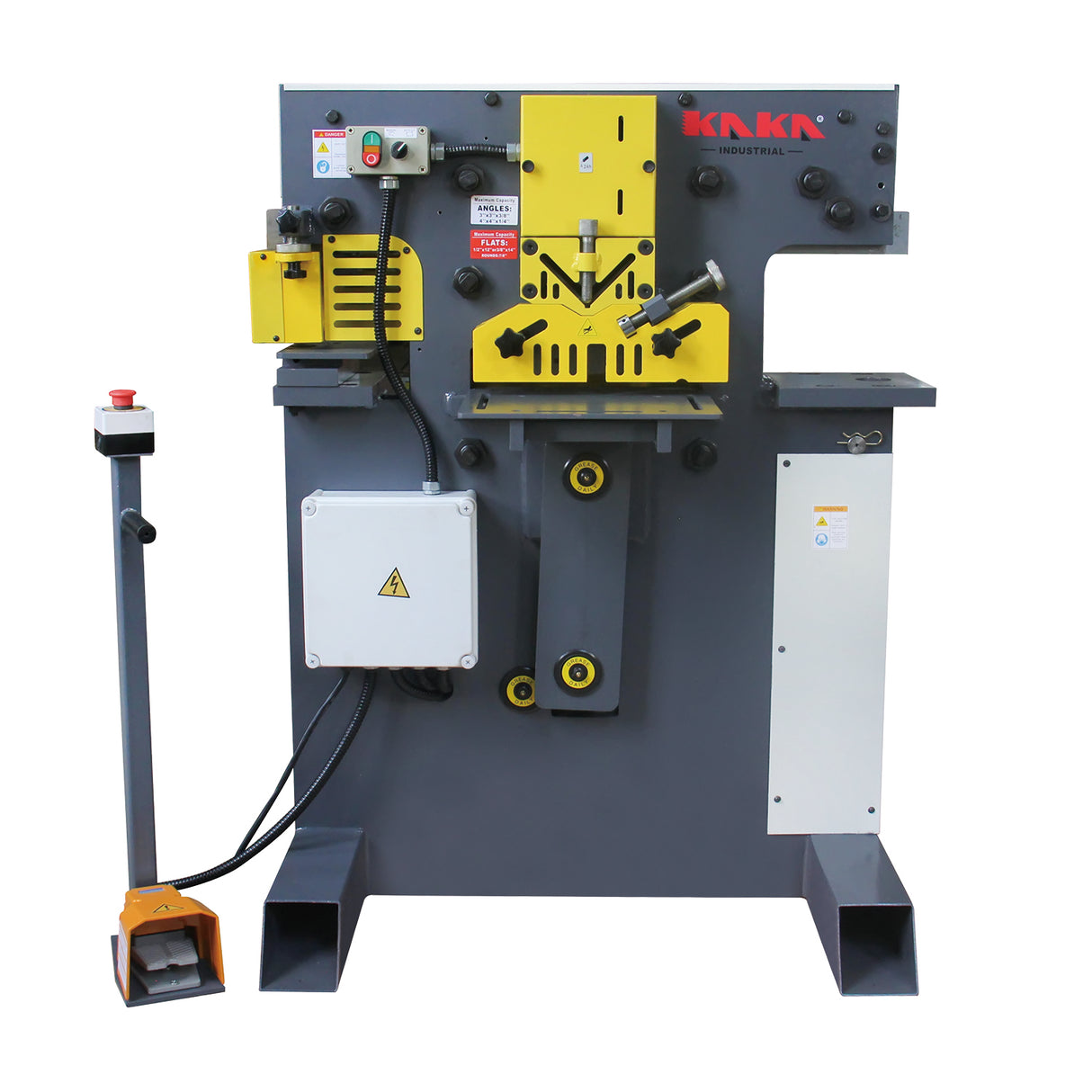 KANG industrial M-60, 60 Ton Metal Iron Worker Punch Shear Notcher Brake Braker Cutter Bender