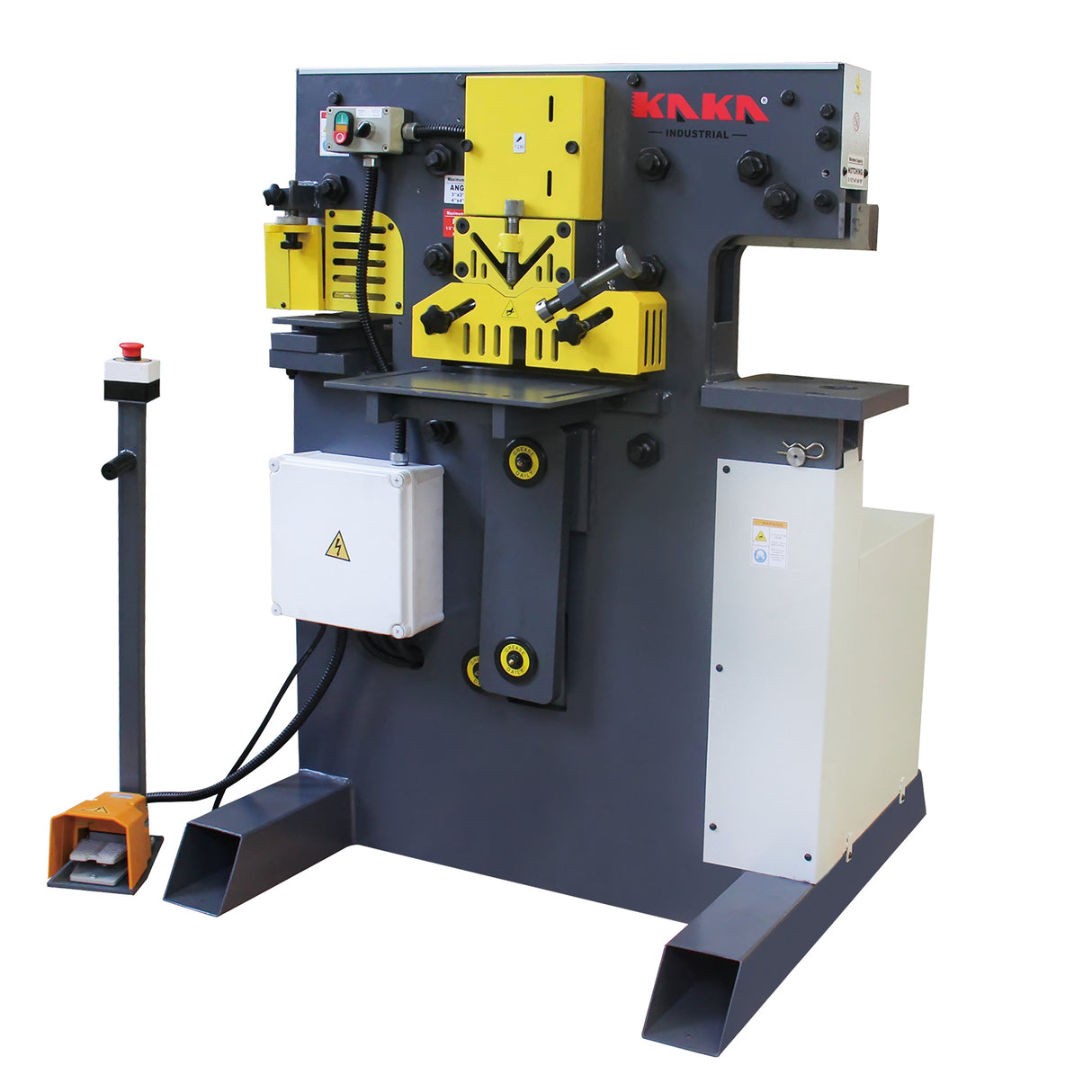 KANG industrial M-60, 60 Ton Metal Iron Worker Punch Shear Notcher Brake Braker Cutter Bender