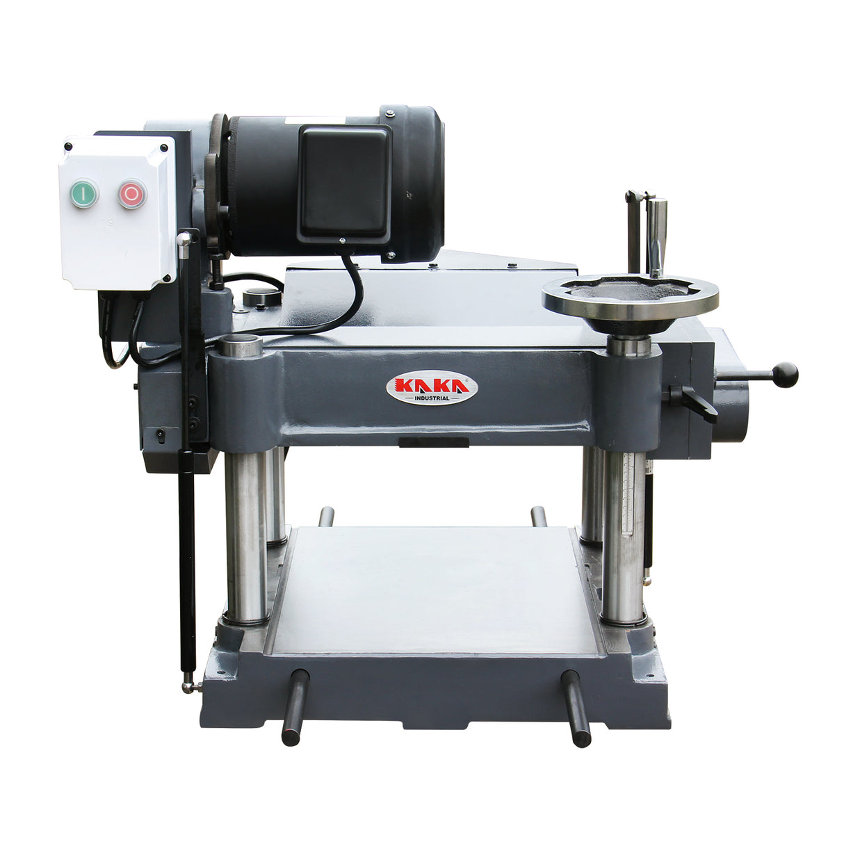 Kang Industrial WDP-4215B, Bench Top 380mm Thicknesser with Helical Spiral Cutterhead, 240V Motor