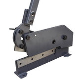 KANG Industrial HS-12 305mm Sheet Metal Plate Shear, Solid Steel Frame,Mounting Type Metal Shear, For Cutting Sheets and Bars, Manual Hand Plate Shear